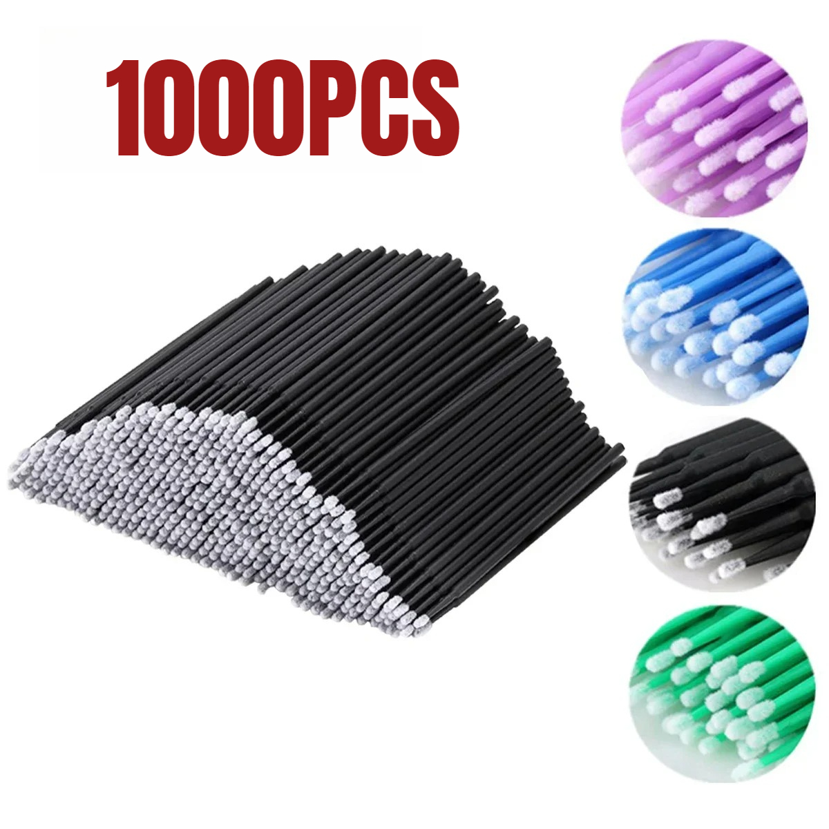 Beauty Makeup Products - 1000/500 Uds cepillo de limpieza de