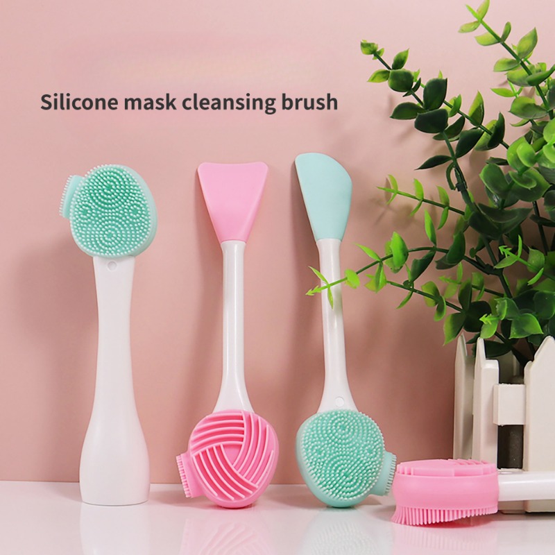 Makeup Beauty Ro - Cepillo de limpieza multiusos, espátula para