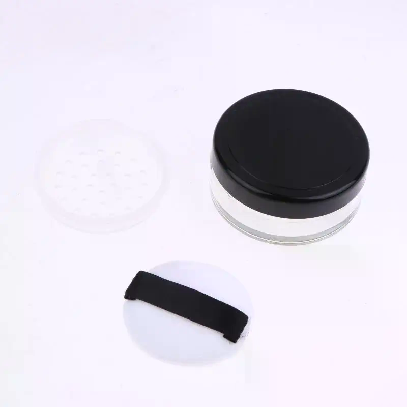 Beauty Makeup Blender - Caja de polvo de plástico portátil