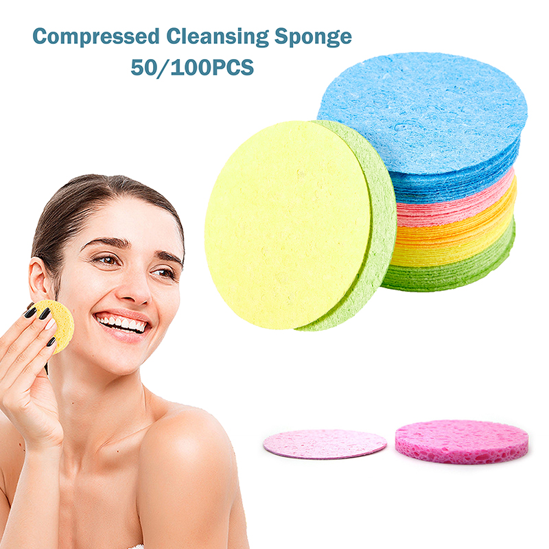 Makeup Beauty Ro - Esponja de limpieza Facial de celulosa