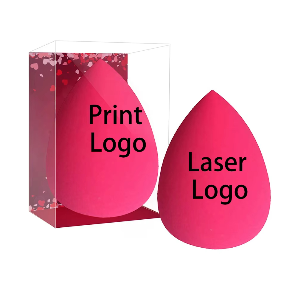 Beauty Makeup Blender - 50 Uds. Esponja cosmética rosa de