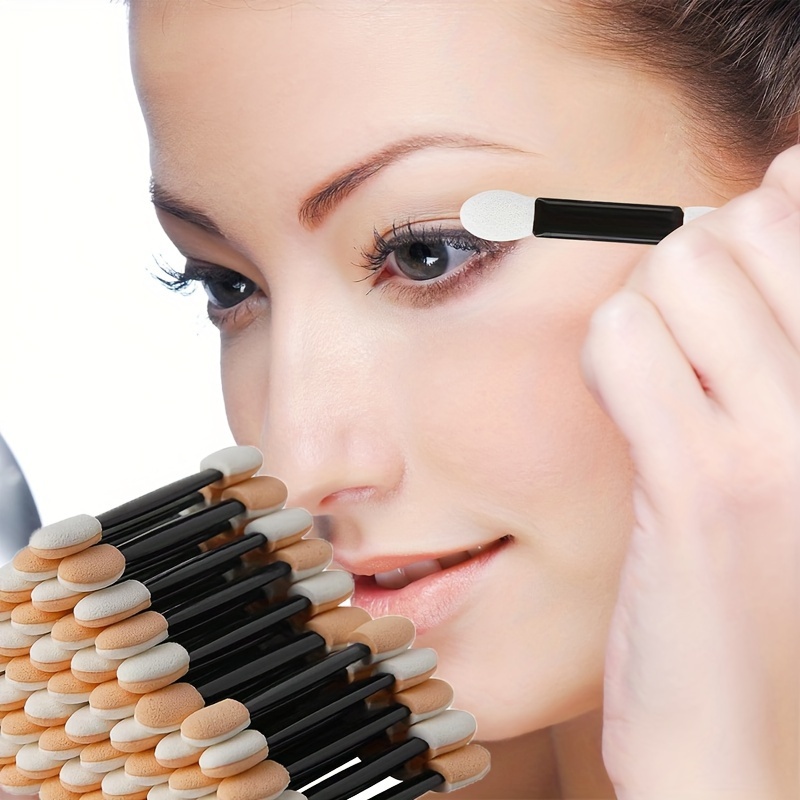 Beauty Makeup Products - Aplicador de sombra de ojos desechable,