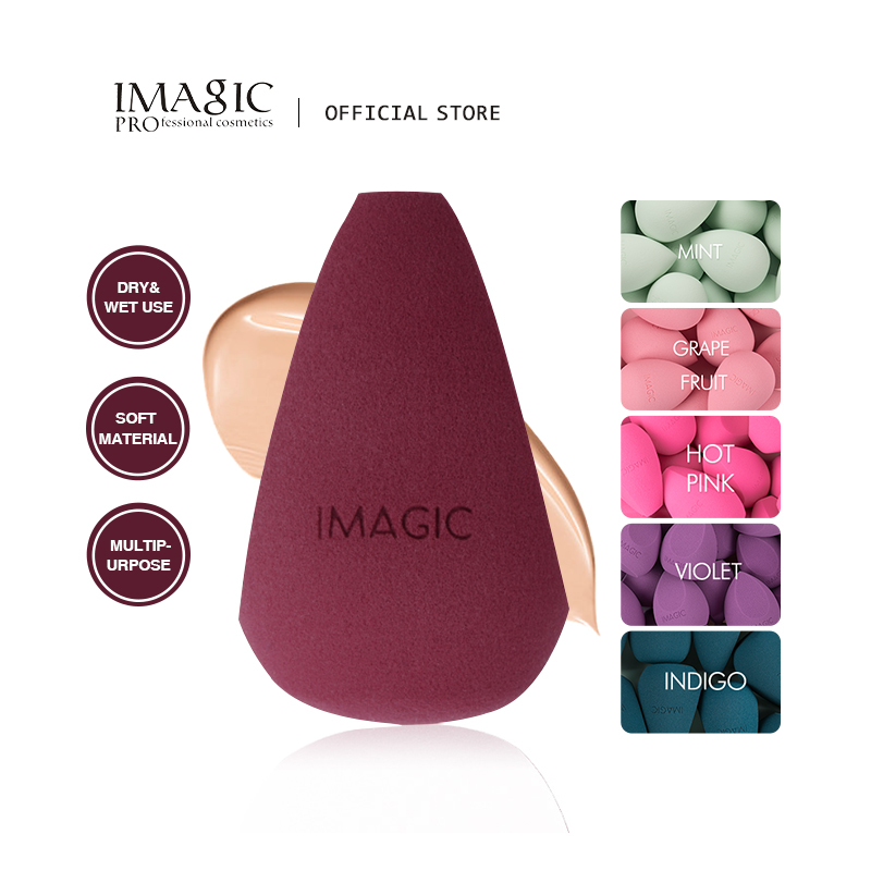 Beauty Makeup Blender - Esponja de maquillaje IMAGIC, 10 Uds.,