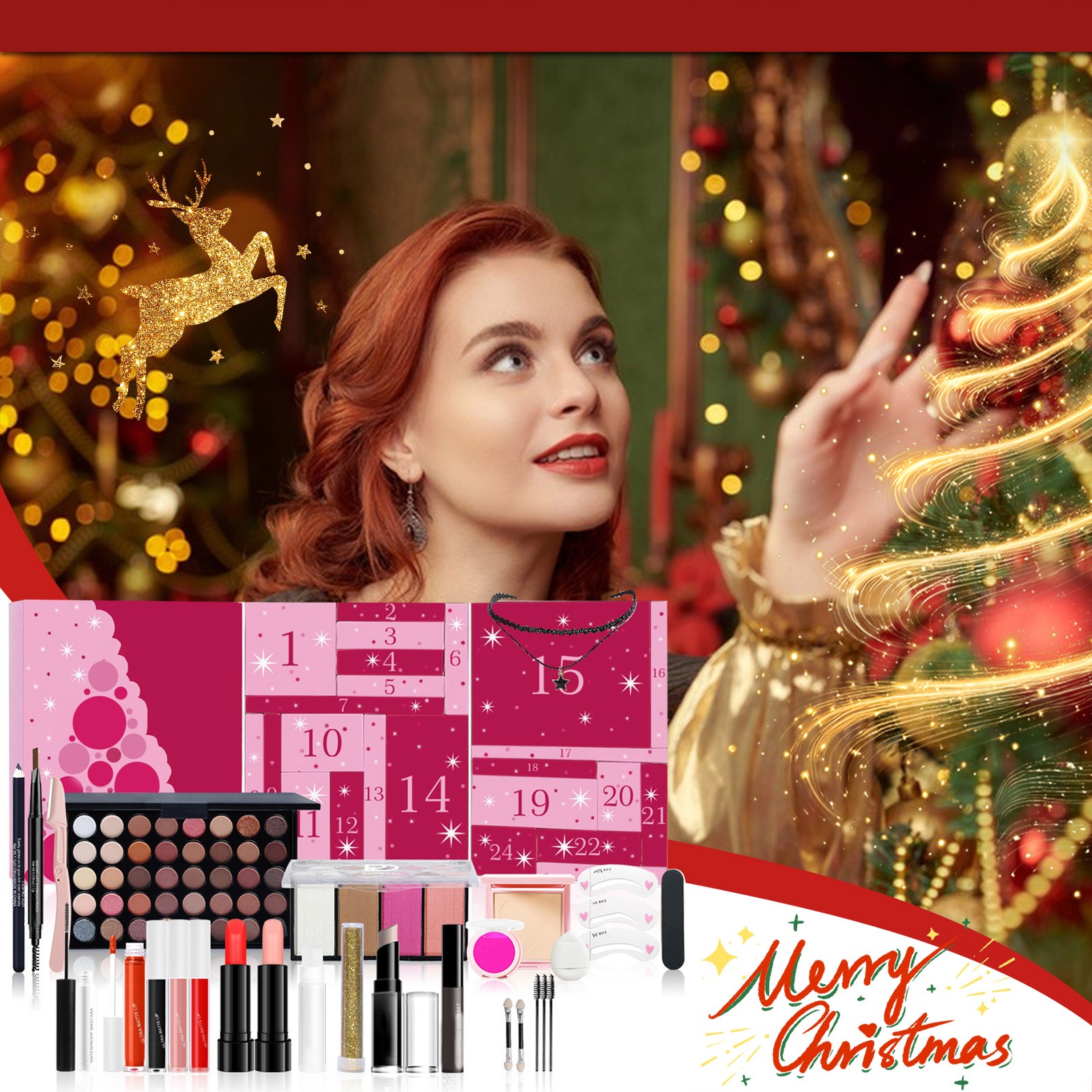 Calendario de Adviento de maqu - Makeup Beauty House reseña y precio