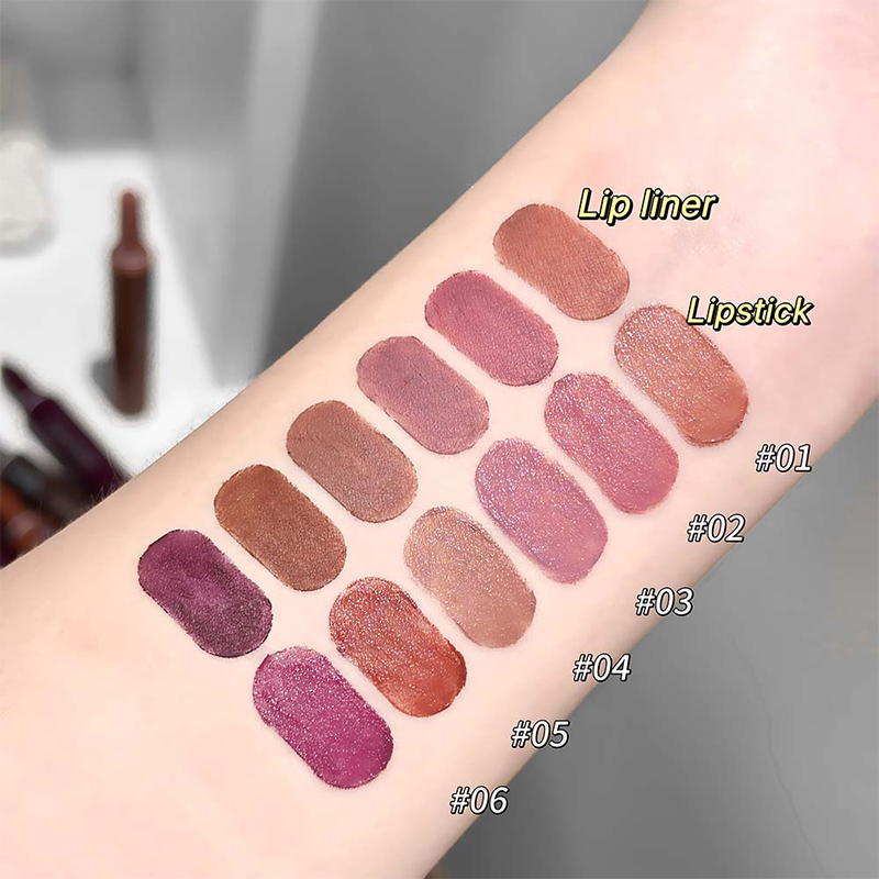 Lápiz Labial Morado Uva Mate d - Lip Liner Pencil reseña y precio