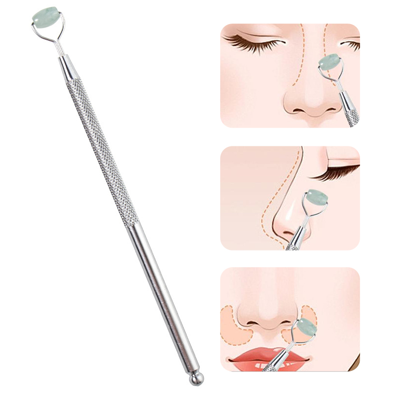 Ojo Antiidringue Jade Roller G - Jade Roller Gua Sha reseña y precio