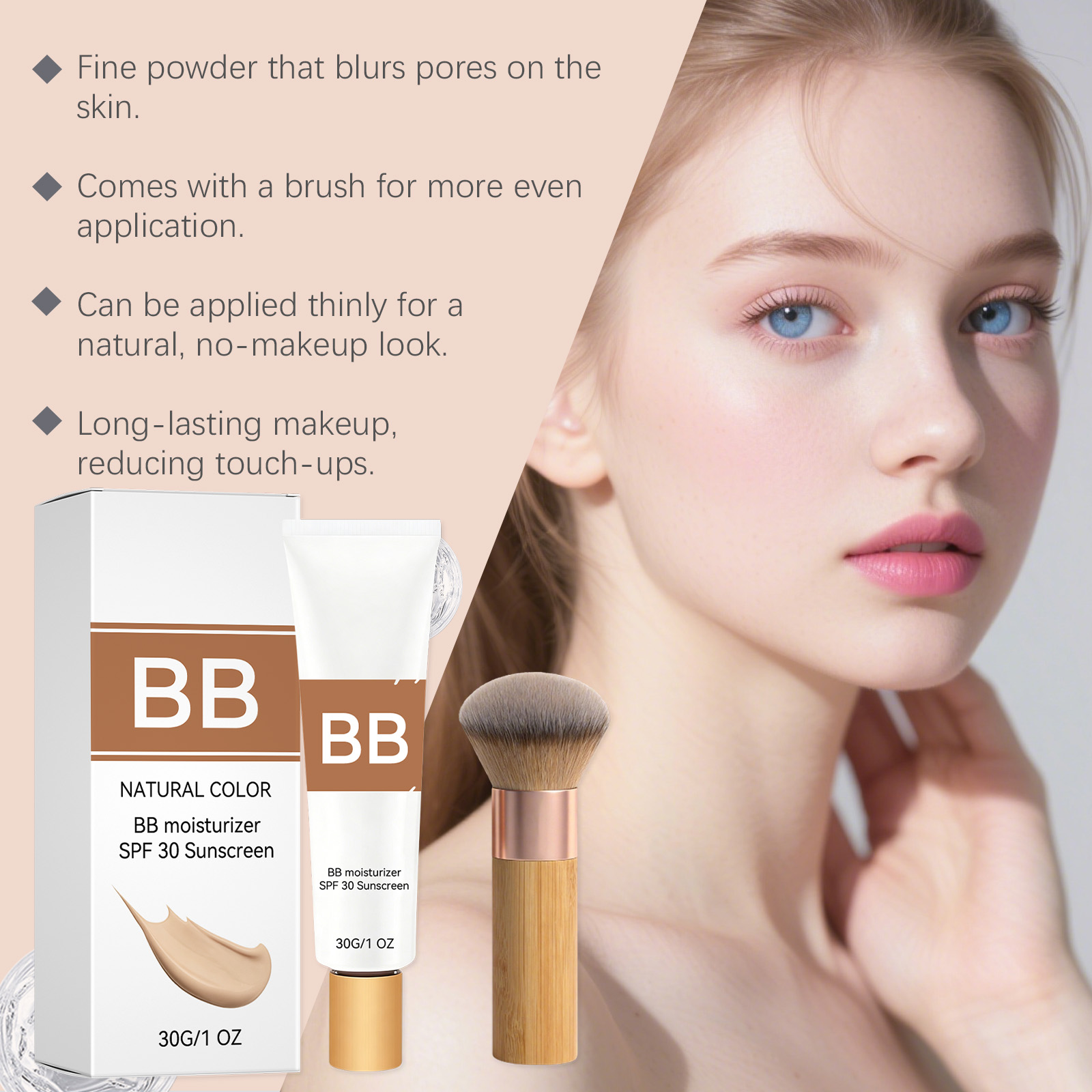 Crema Hidratante con Color SPF - Makeup Beauty Ro reseña y precio