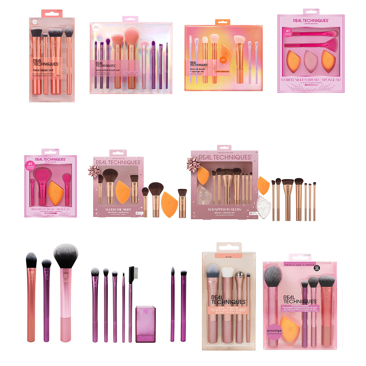 Juego completo de brochas de m - Beauty Makeup Blender reseña y precio