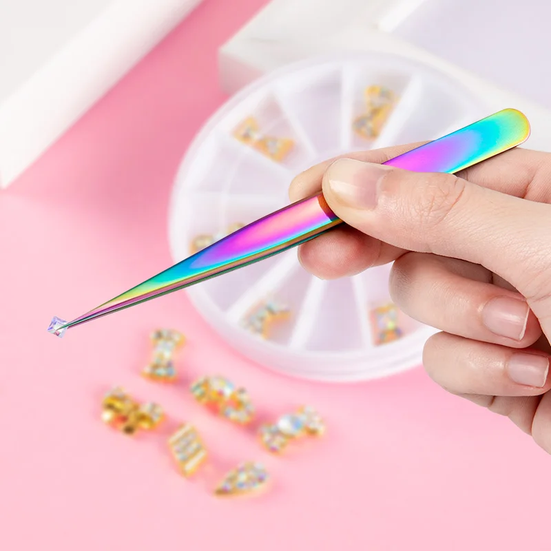 Pinzas de acero inoxidable par - Photo Beauty Makeup reseña y precio