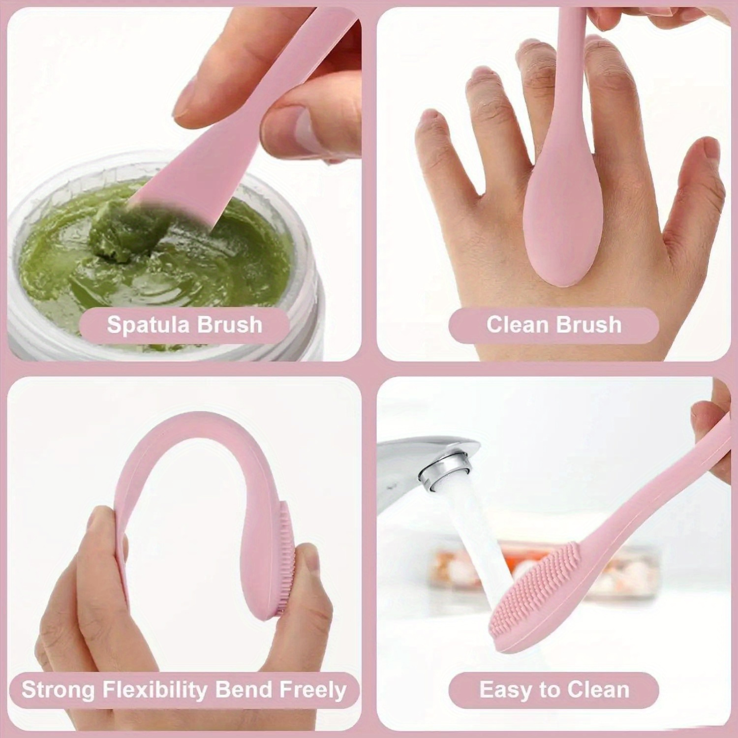 Cepillo para mascarilla Facial - Makeup Beauty Ro reseña y precio