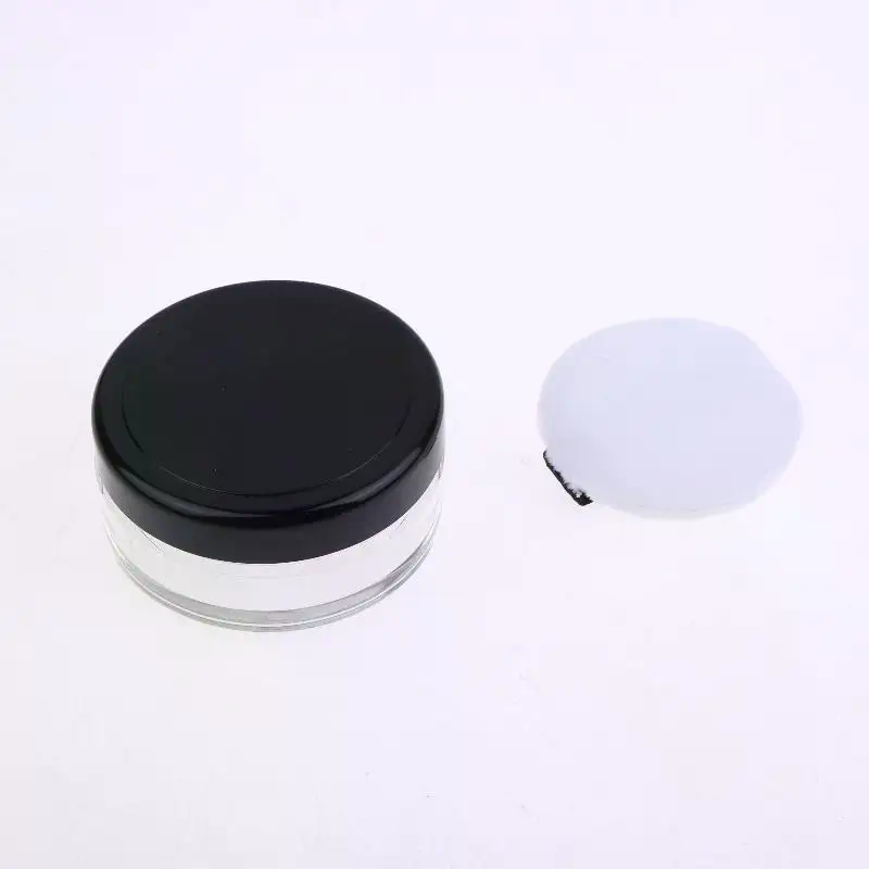 Caja de polvo de plástico port - Beauty Makeup Blender reseña y precio
