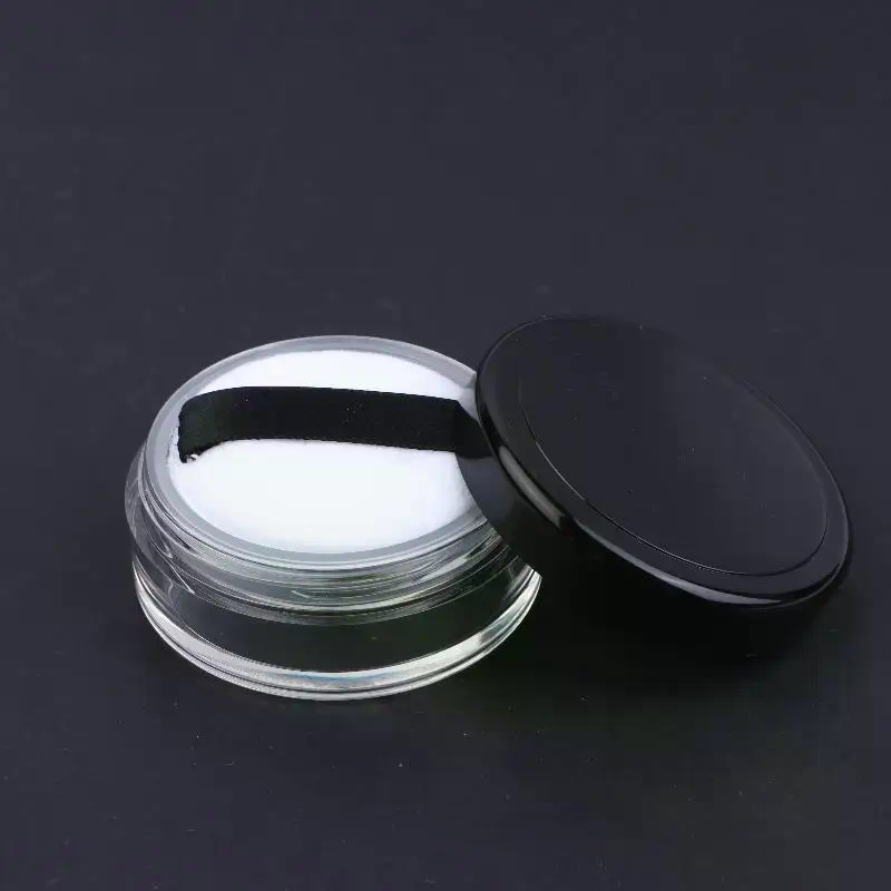 Caja de polvo de plástico port - Beauty Makeup Blender reseña y precio