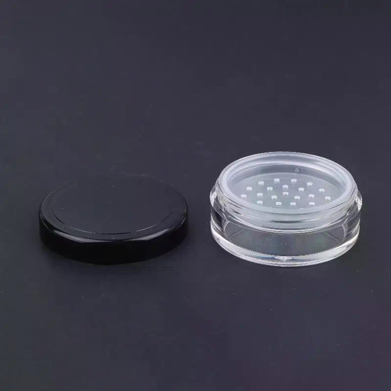Caja de polvo de plástico port - Beauty Makeup Blender reseña y precio