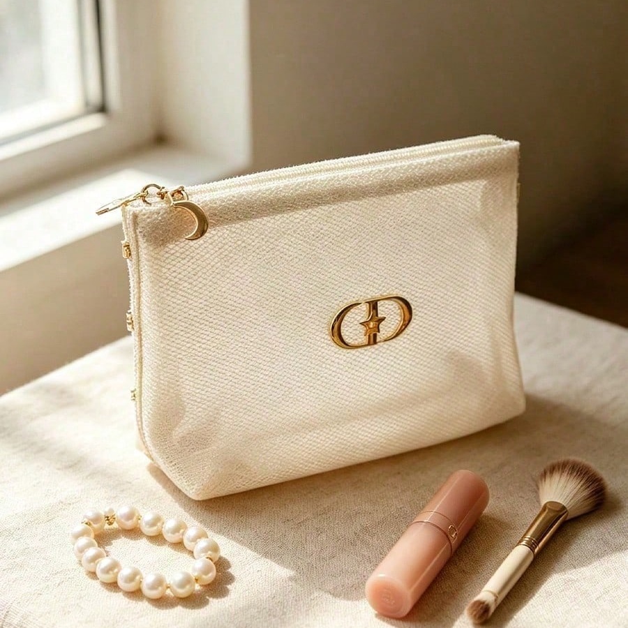 Bolsa de Cosméticos Transparen - Beauty Makeup Dior reseña y precio
