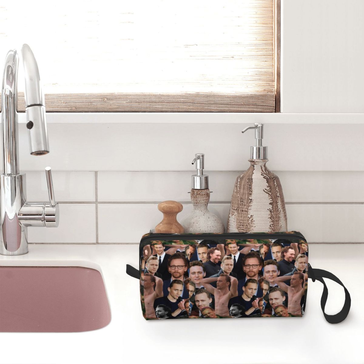 Bolsa de maquillaje con collag - Photo Beauty Makeup reseña y precio