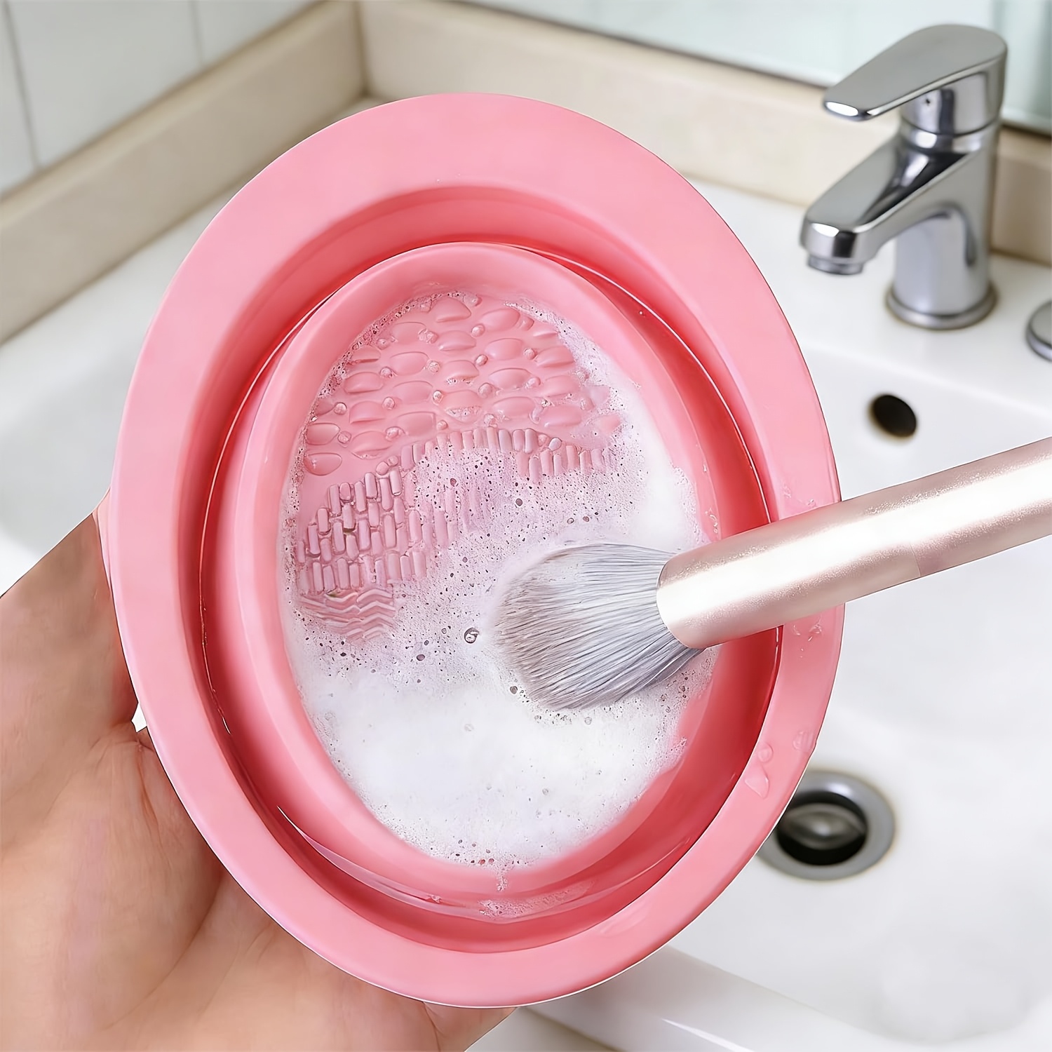 Tazón Plegable de Silicona par - Beauty Makeup Products reseña y precio