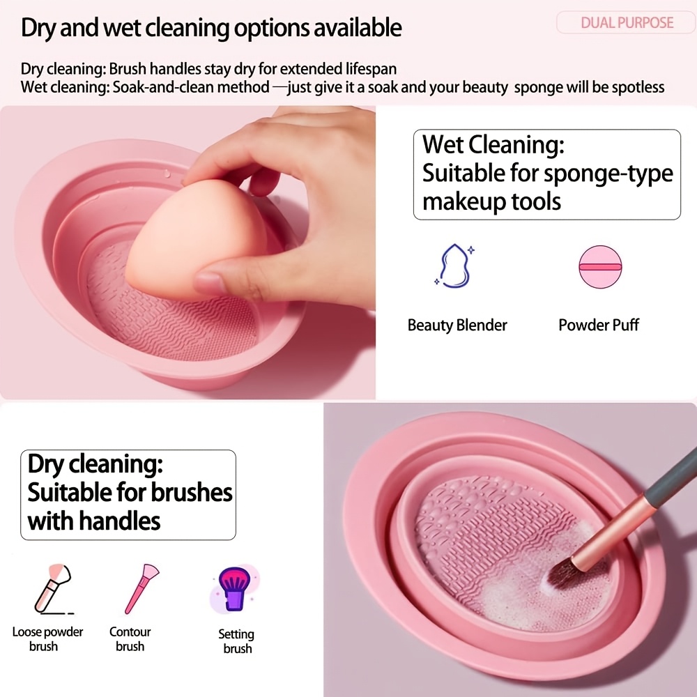Tazón Plegable de Silicona par - Beauty Makeup Products reseña y precio