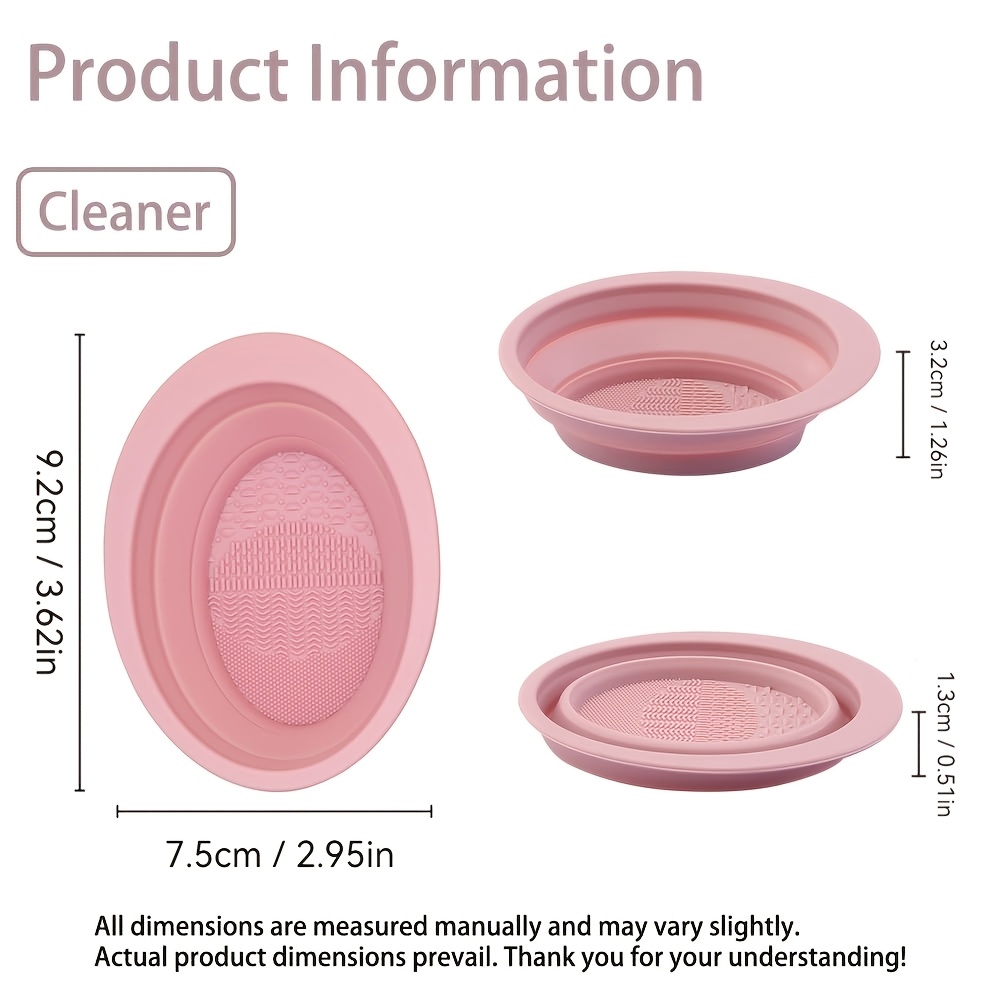 Tazón Plegable de Silicona par - Beauty Makeup Products reseña y precio