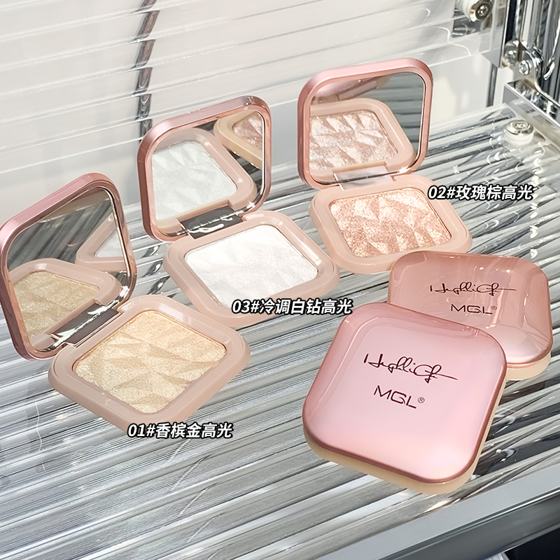 Paleta de Iluminador Monocromá - Highlighter Bronzer Palette reseña y precio