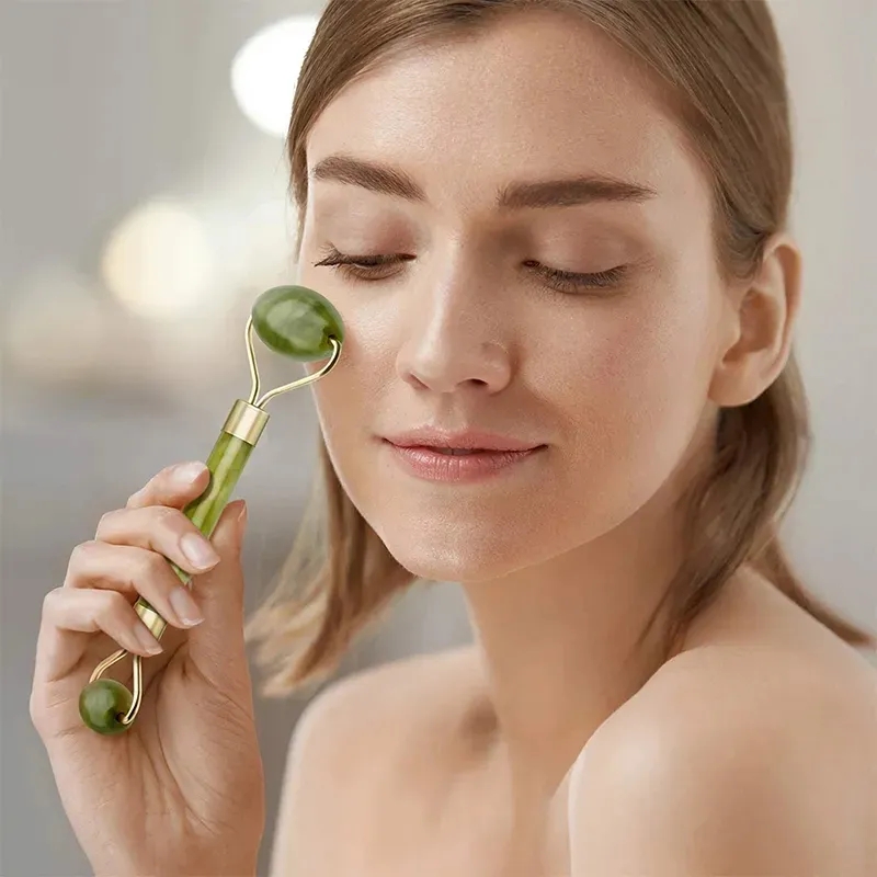 Rodillo de Jade Natural, juego - Jade Roller Gua Sha reseña y precio