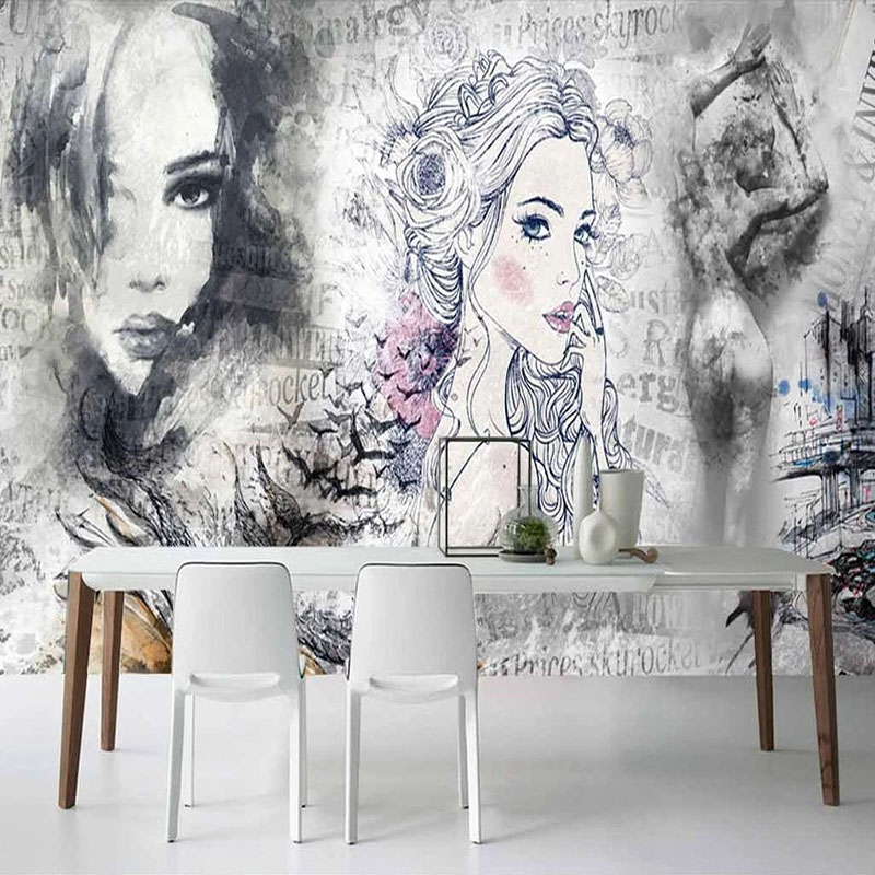 Mural 3D Personalizado, Diseño - Makeup Beauty House reseña y precio
