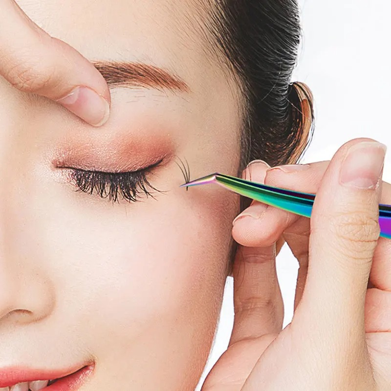 Pinzas de acero inoxidable par - Photo Beauty Makeup reseña y precio