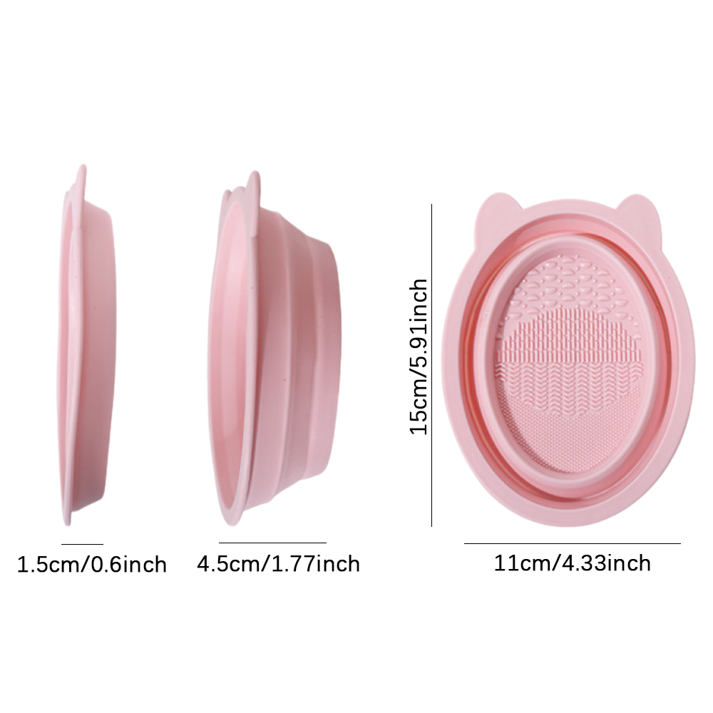 Tazón Plegable de Silicona par - Beauty Makeup Products reseña y precio
