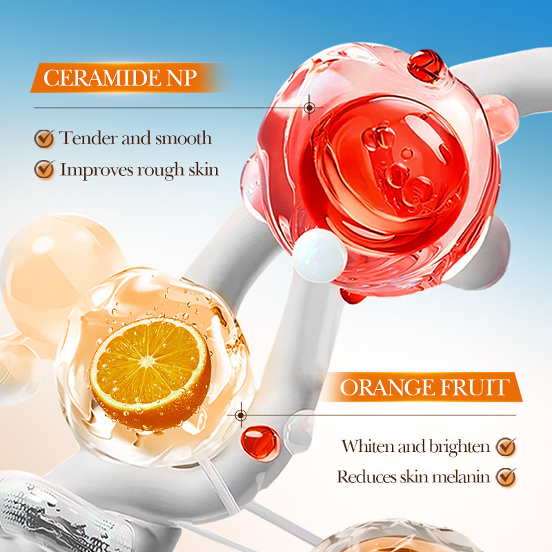 Gel exfoliante de color naranj - Beauty Makeup Cream reseña y precio