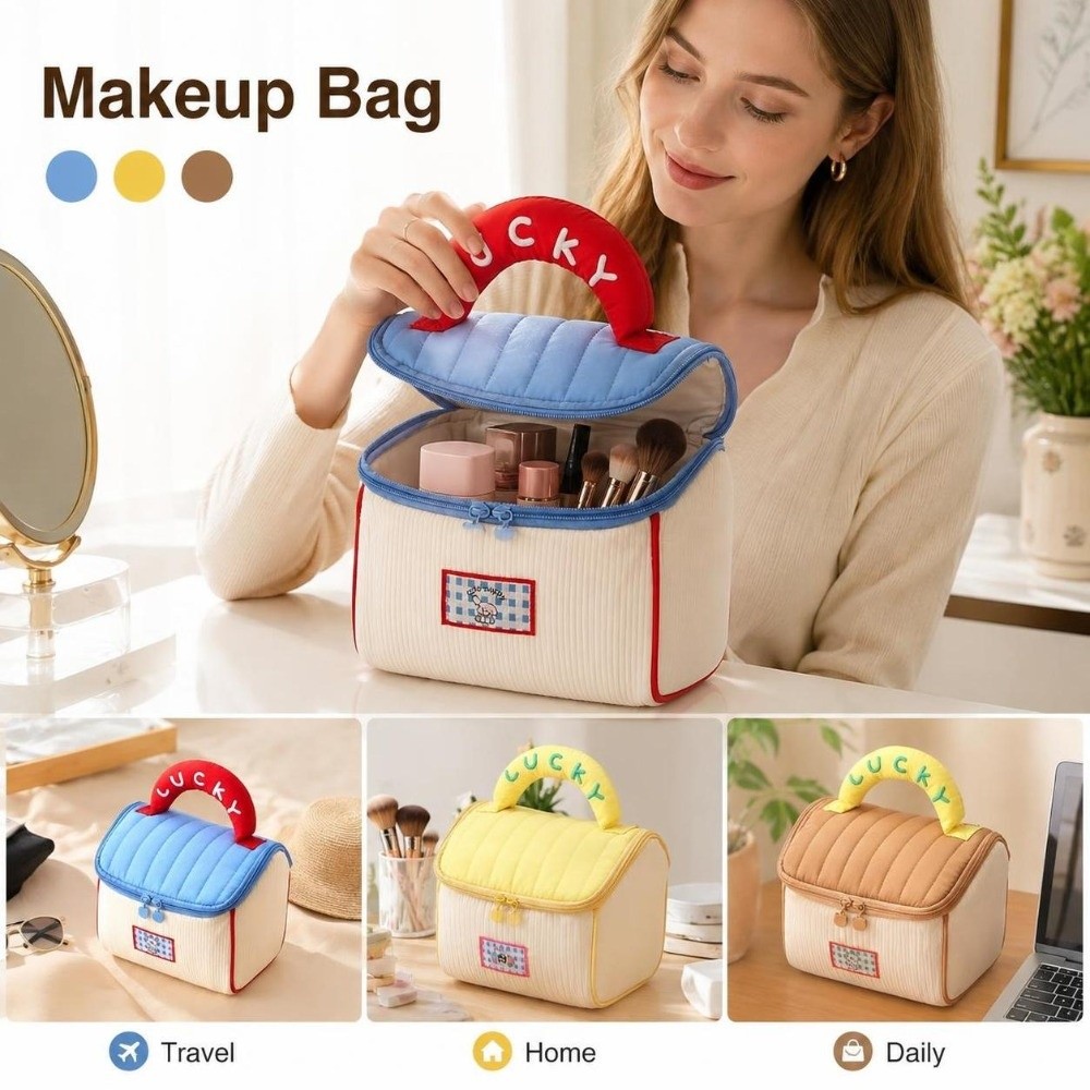 Bolsa de Cosméticos Resistente - Makeup Beauty House reseña y precio