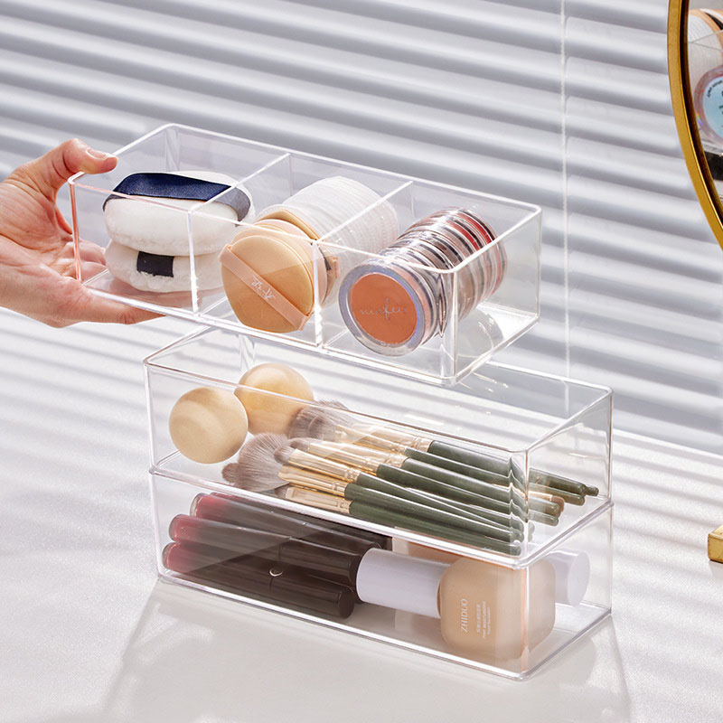 Caja de almacenamiento de cosm - Beauty Makeup Blender reseña y precio