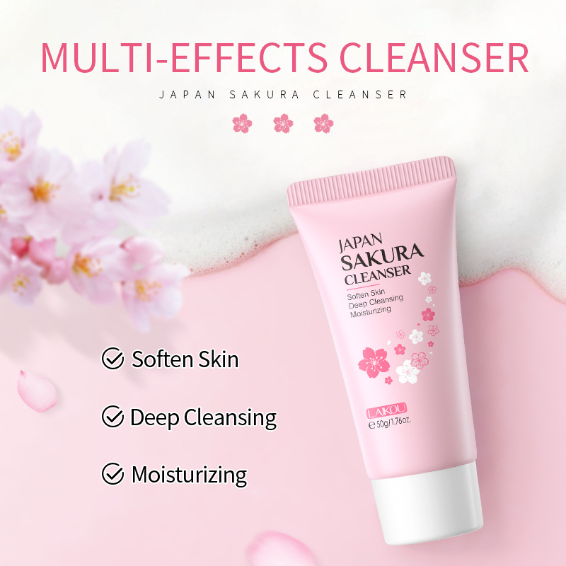 Sakura-limpiador Facial corean - Beauty Makeup Cream reseña y precio